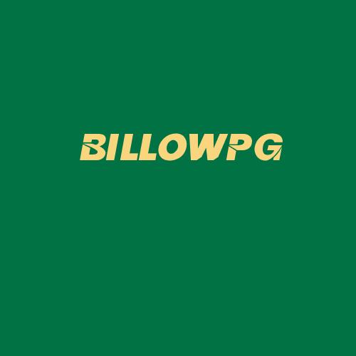 Logo da BILLOWPG