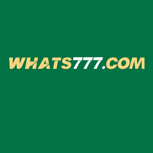 Logo da WHATS777